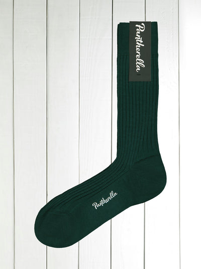 chaussette en laine pantherella british racing green