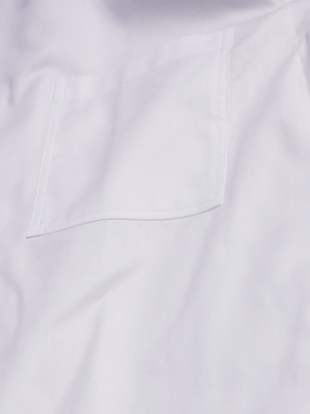 pre-sale luxury cotton mao-collar shirt in white