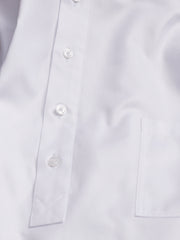 pre-sale luxury cotton mao-collar shirt in white