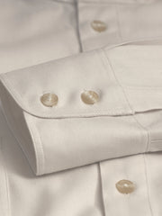 pre-sale cotton canvas and natural clycell mao-collar shirt
