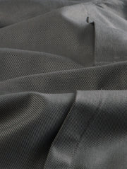 smoke cotton mao-collar shirt