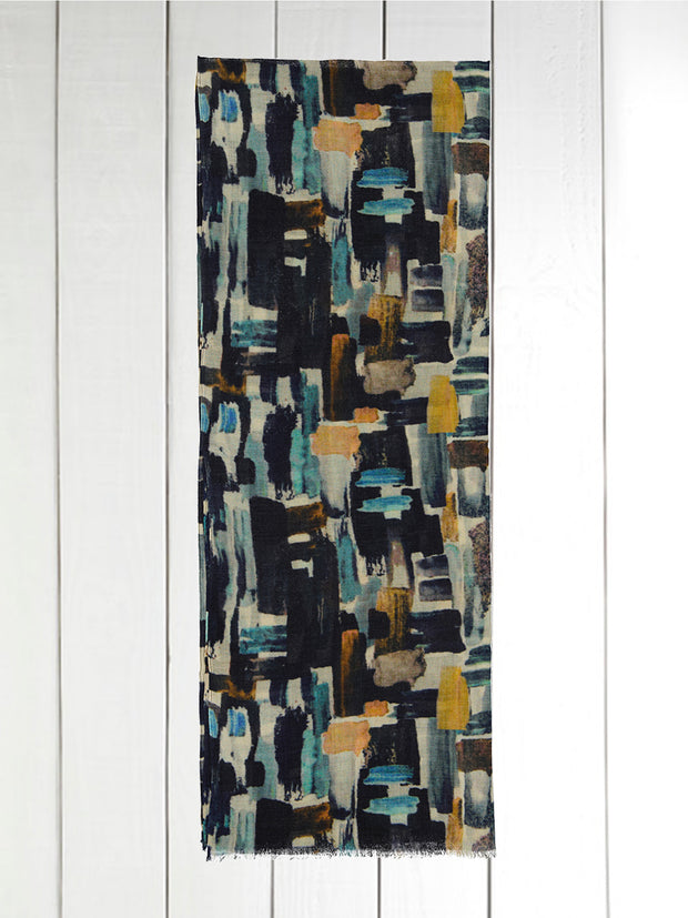 lambswool stole in homage to de Staël clémentine