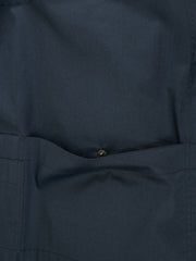 gilet 20 poches en serge de coton extensible dark navy