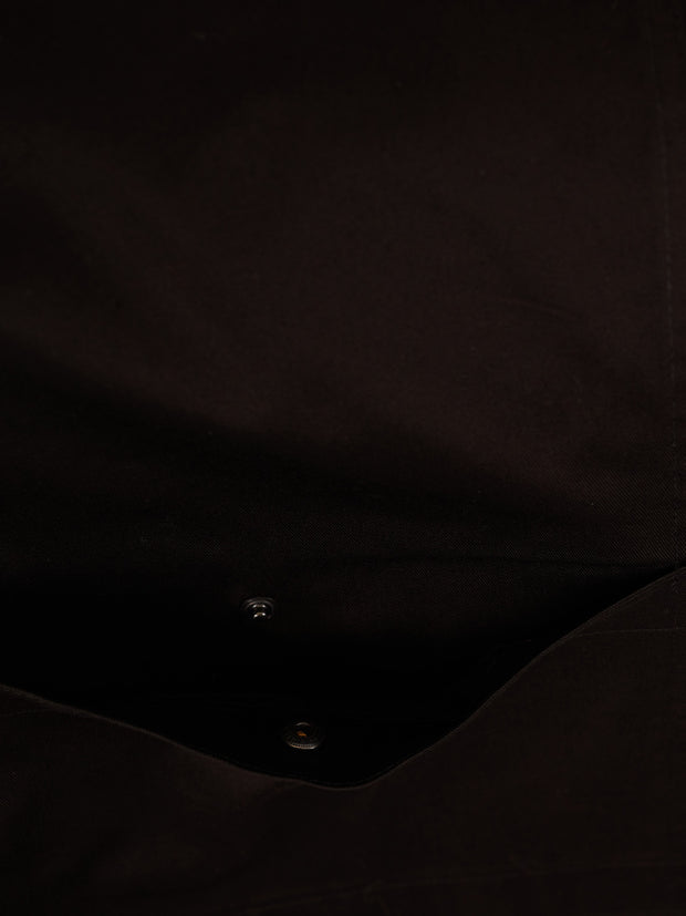 gilet 20 poches en serge de coton extensible noir