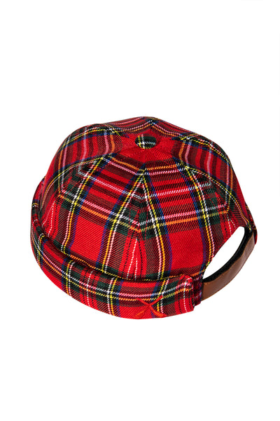 bonnet docker miki de chez Béton Ciré en coton tartan