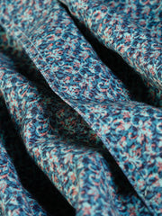 brushed cotton with a paisley design 