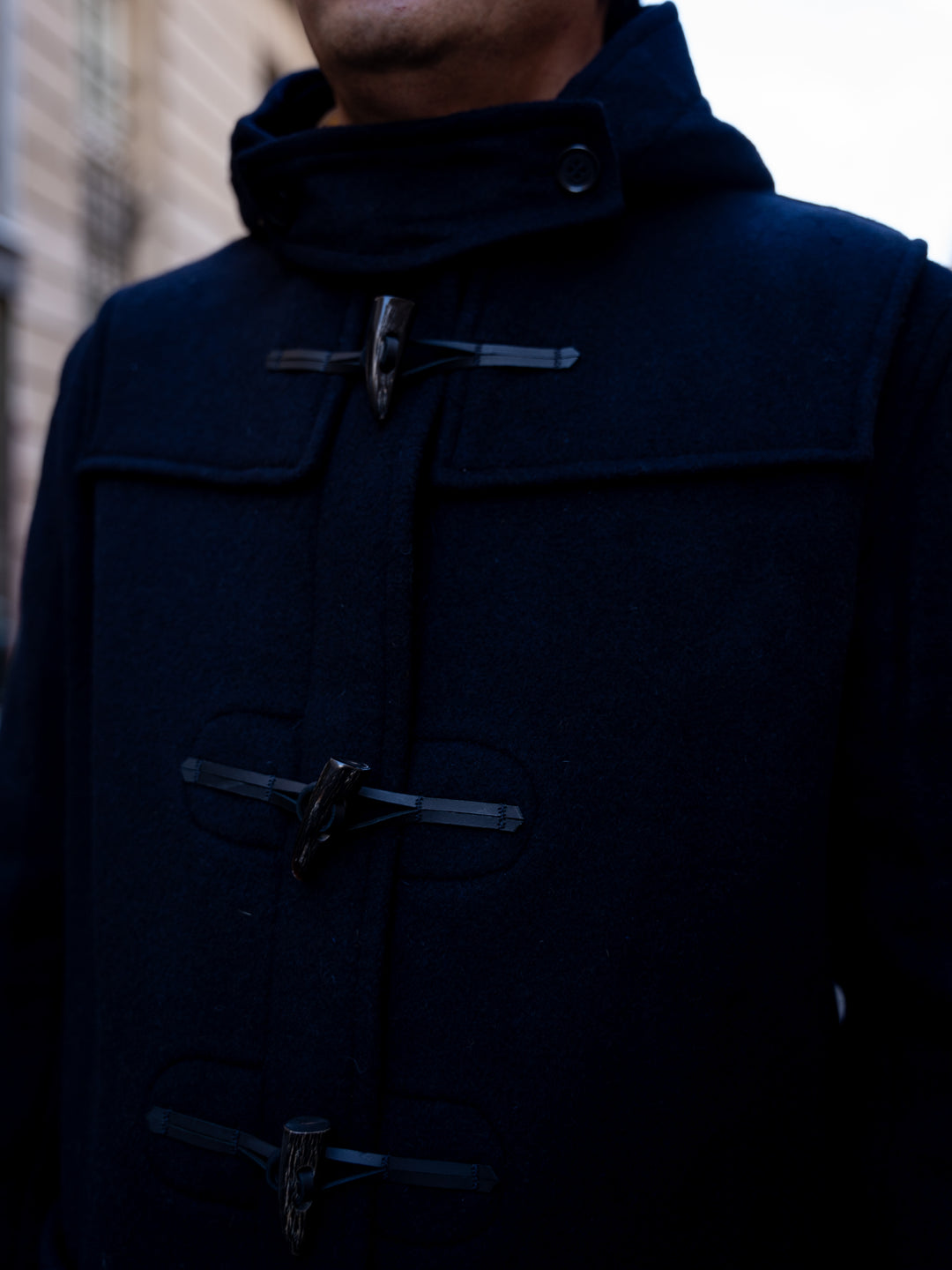 Phlannel　Double Cloth Duffle Coat SIZE2 Big & Tall Classic Wool Duffle Coat