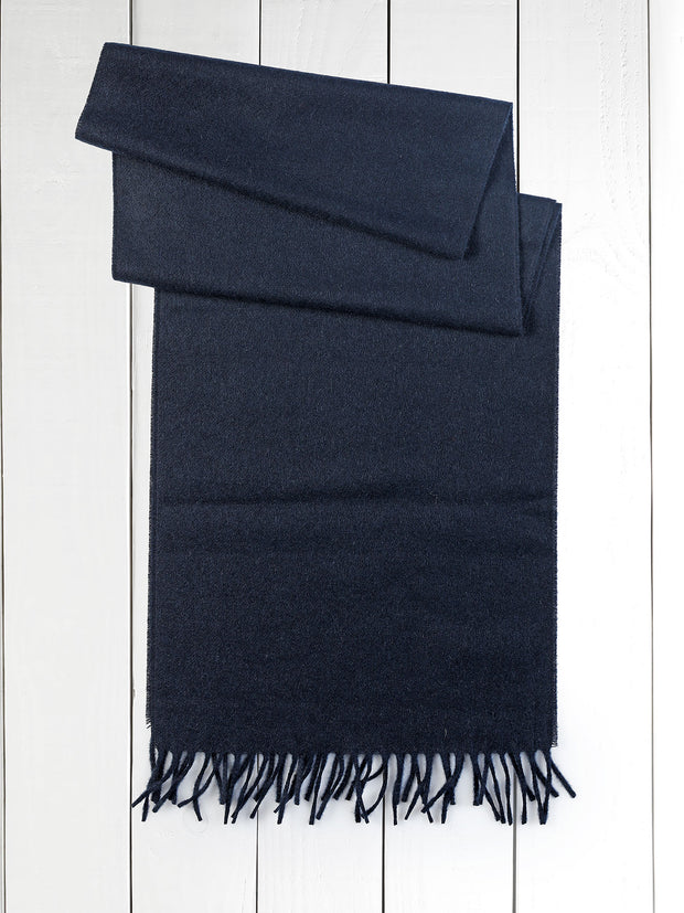 navy cashmere scarf