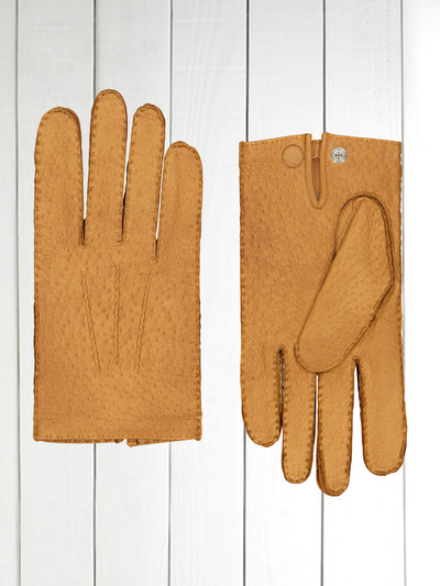 gants Agnelle en véritable pécari non doublé liège
