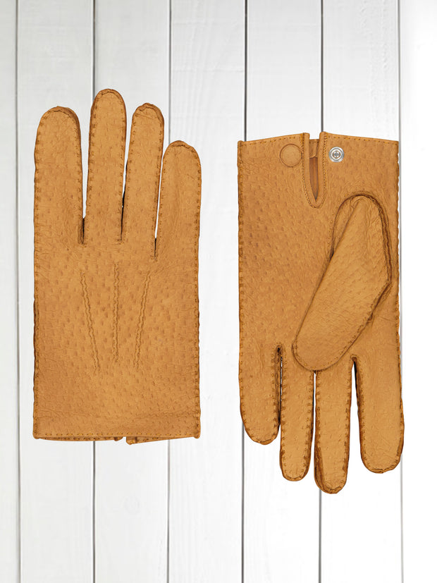 gants Agnelle en véritable pécari non doublé liège