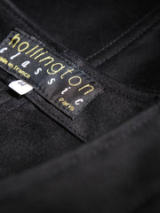 black moleskin 20-pocket waistcoat