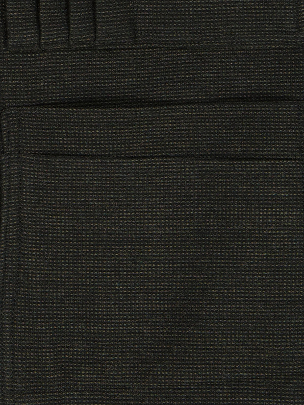 20-pocket waistcoat in graphite cotton wool work canvas