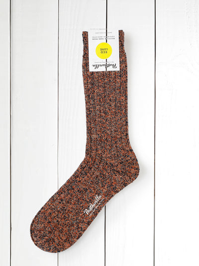 sea-rose thick recycled cotton pantherella socks