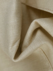 fitted tyrol jacket in a very light pure linen natural canvas