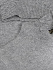 zipped cardigan in silver geelong