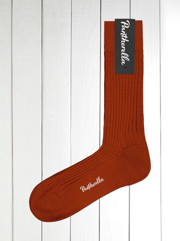 pantherella red-wool socks