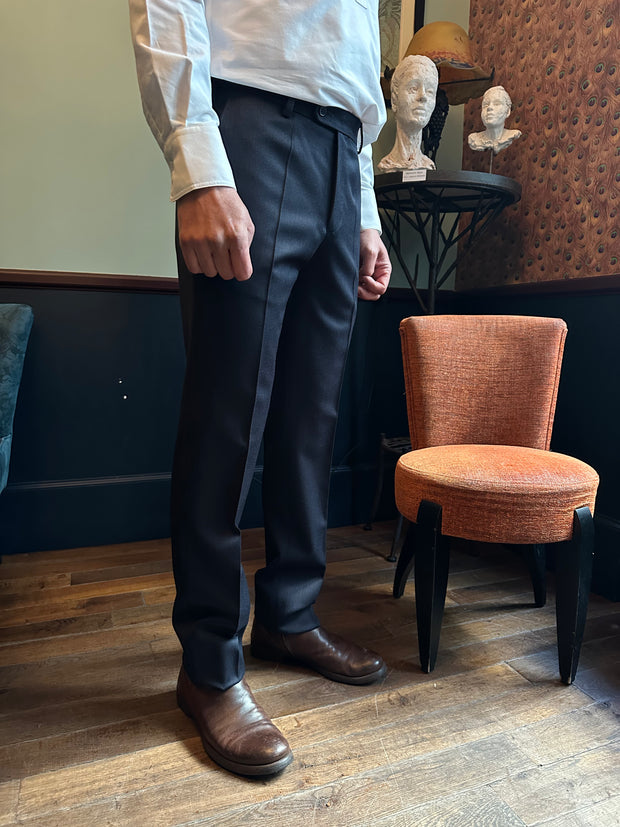 siza trousers in cavalry twill dark navy