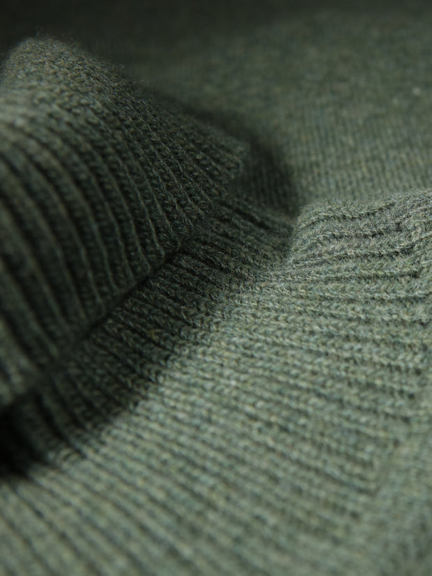 green polo-neck jumper in geelong