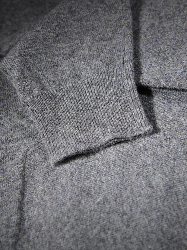 grey polo-neck jumper in geelong