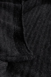 pull Inis Meain à col cheminée en laine et cachemire à rayures irrégulières baltique