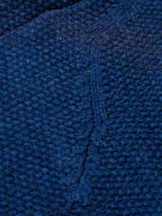 ink blue superfine lambswool crew-neck harley jumper