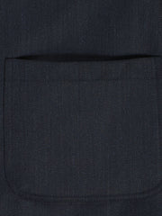 fitted tyrol jacket in cavalry twill dark navy