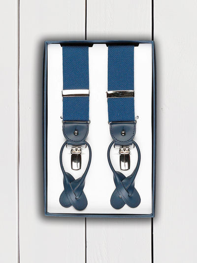 denim-blue elastic albert thurston clips braces 