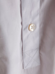 luxurious white poplin quat'z'arts shirt 