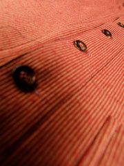 burgundy velvet with fine ribes patch-pocket waistcoat