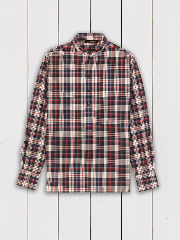 hollington-mode-homme-menswear-chemise-tartan-coton-épais-brushed-cotton-shirt