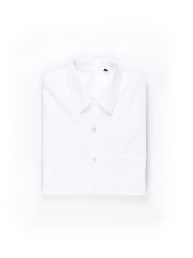 chemise truman en popeline blanche de luxe