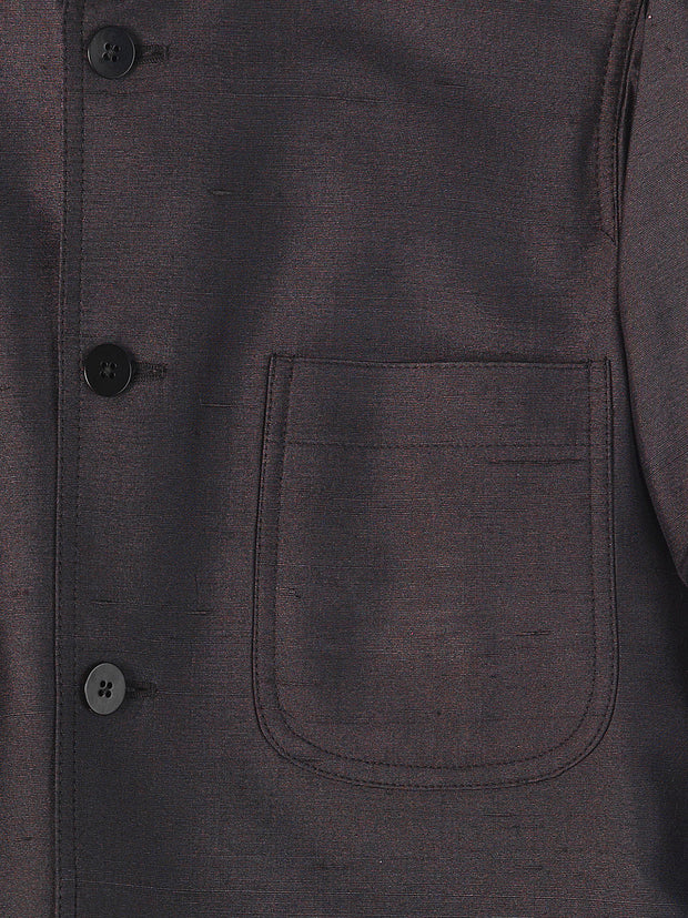 La soie shantung noire : une exclusivité hollington