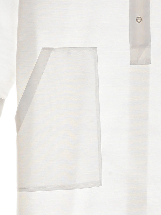 white oxford cotton kameez nightgown 