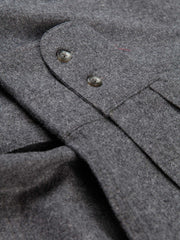 chemise de nuit kamiz en flanelle de coton grey marl